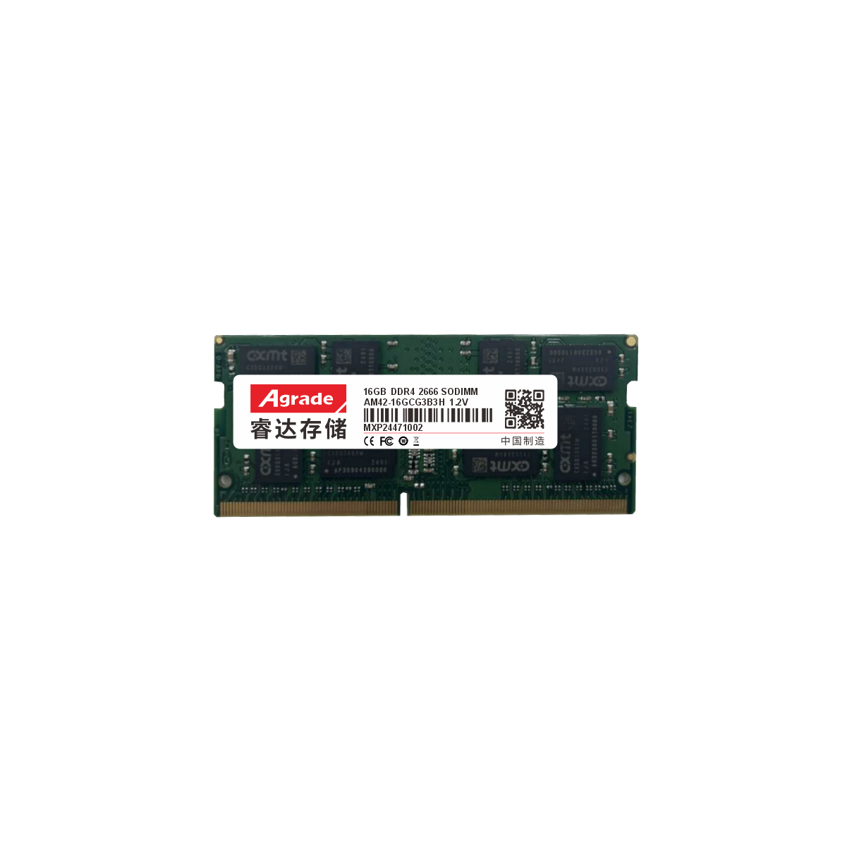 國產(chǎn)內(nèi)存條 AM42 DDR4 筆記本
